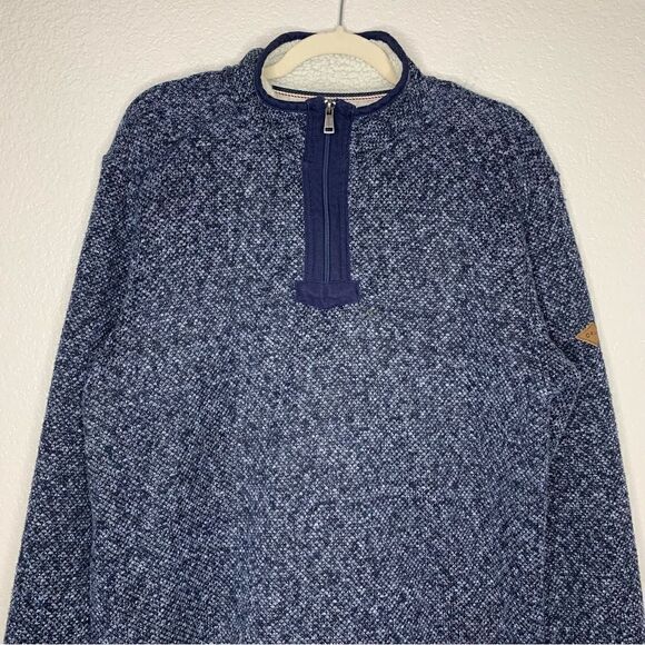 Orvis Men’s Size Medium Fleece Sherpa Lined Pullover Sweater - Picture 3 of 13